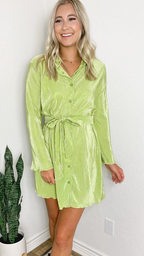 just romance | lime green