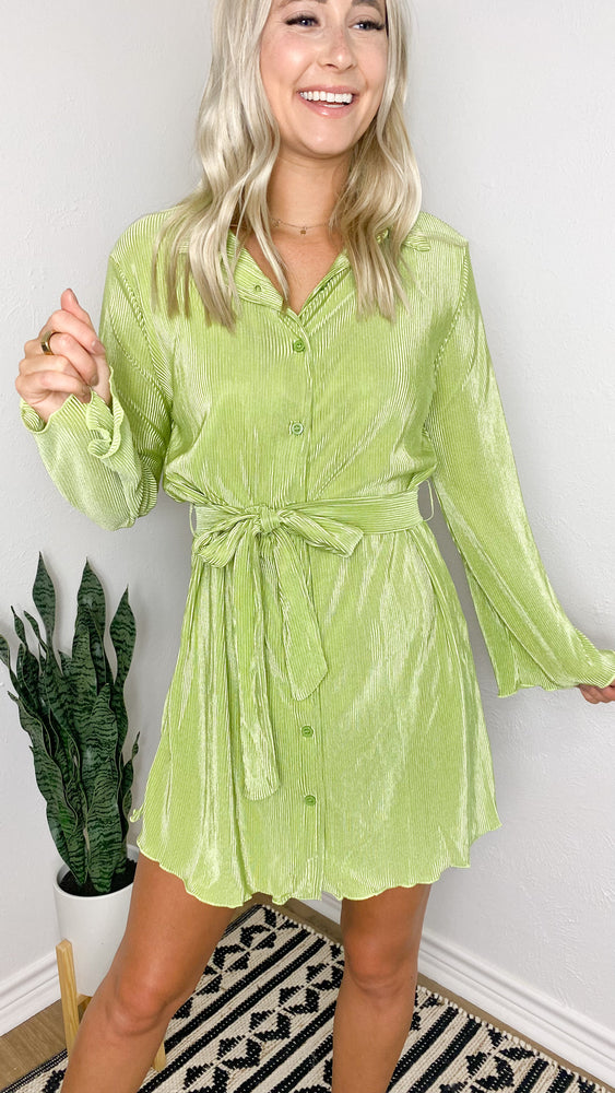 just romance | lime green