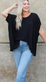 forever stylish top | black