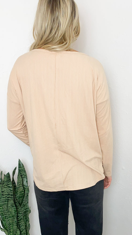 be yourself top | taupe