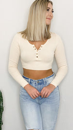 layer up crop top | butter