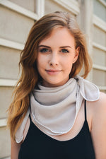 gray bandana scarf - Grace and Edge Boutique 